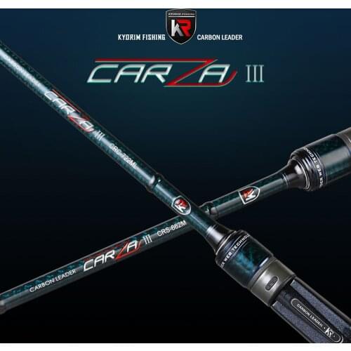 KYORIM CrazaIII 2 Sections 1.91-2.18m Baitcasting Spinning Carbon Lure Rod 87-136g Fast Action L/ML/M/MH Bass Bait Casting Cane