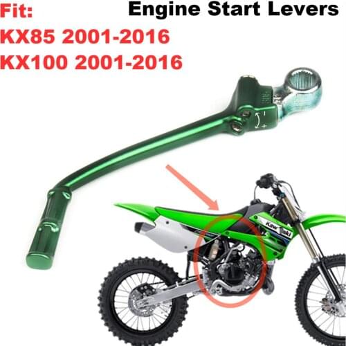 New Forged Kick Start Starter Lever Pedal Arm For KX85 KX100 2001-2016 Motocross Dirt Bike Off Road