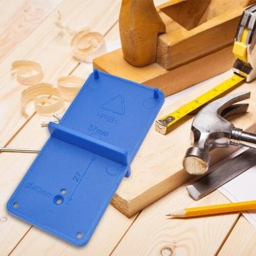 Positioner Woodworking Punch Hinge Drill Hole Hole Locator Guide Drill Hole Hole Tool Door Cabinet Template Woodworking Tool
