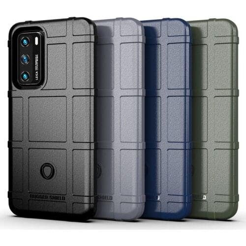 For Huawei P40 P30 P20 Pro Lite 2019 Case Rugged Shield Shockproof Phone Cases for Huawei P40 Lite E Heavy Duty Back Cover