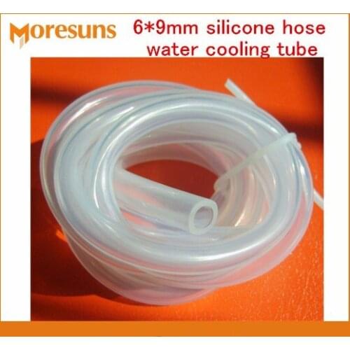 Fast Free Ship Computer water cooling tube food-grade silicone tube transparent environmental drainage tube 6*9mm silicone hose