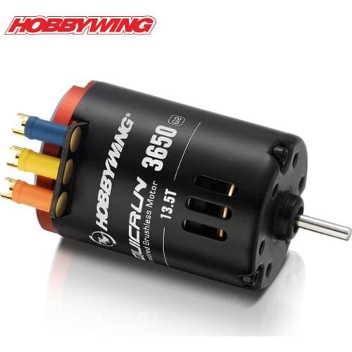HobbyWing QuicRun 3650 6.5T 8.5T 10.5T 13.5T 17.5T 21.5T 25.5T Sensored Brushless G2 Motor for RC 1/10 Truck Drift Car