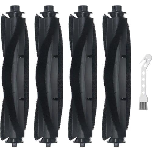 AD-5 Pcs Replaceable Side Brush Filter Roll Brush Accessories Set Parts for S9 Vacuum Cleaner Sweeper Replace for Home