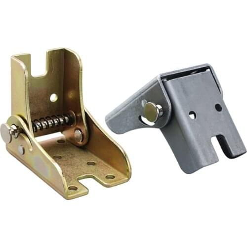 1pcs Table Connector Folding Hinge 90 Degree Self-locking Right Angle Hinge Table Chair Leg Support Connecting