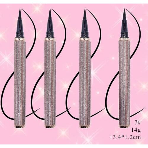 Glue eyeliner pens sticky black color 1pc fast dry long lasting 2-in-1 eyeliner and lash glue luxury no mess waterproof easy use