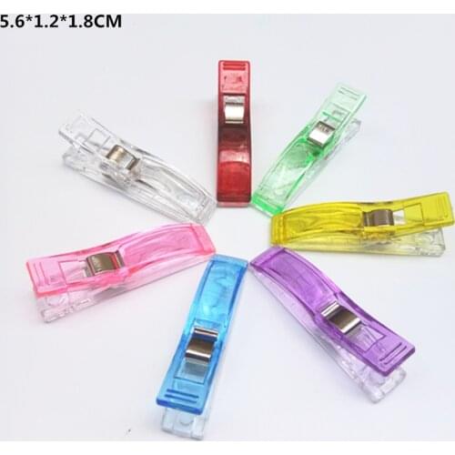 10PCS/lot Big clover wonder clip Quilt tools patchwork sewing accessory Plastic Clips Clamps Fabric Craft Sewing Holder