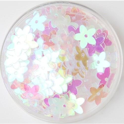 2000pcs/lot 10mm Flat Flower Centre Hole Loose Sequin Paillette Sewing,Wedding Craft,Women Kids DIY Garment Accessories SFF91