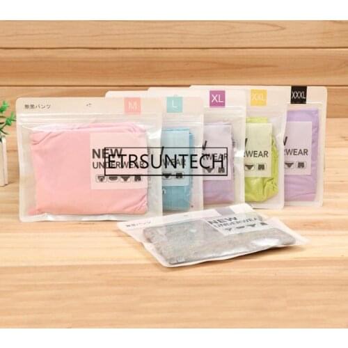 500pcs Underwear Packaging Bag Universal Plastic Underwear Body Wear Bag 16x18cm