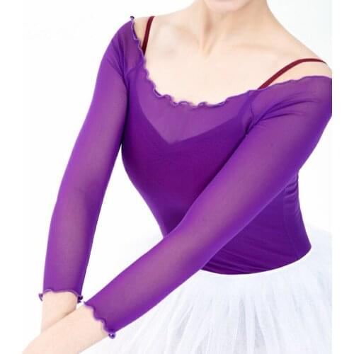 Black/Blue/Purple Adult Ballet Leotards Ballerina Lace Bodysuit Girls Dance Costume Ballet Leotards For Women Ballet Clothes