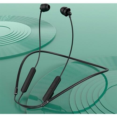 In-Ear Wireless Bluetooth 5.0 Music Sleep Earphone Neckband Headset with Mic Ergonomic Waterproof Wireless Bluetooth Earbuds