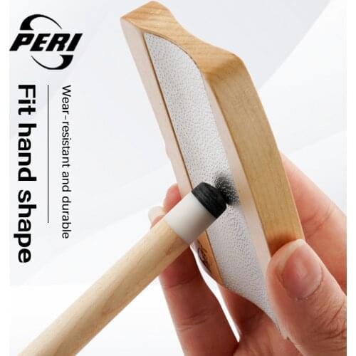 PERI Cue Tip Repair Tool Cue Tip Repaire Sander Burnisher Cue Tip Repair Tool Shaper Durable Professional Billiard Cue Accessory