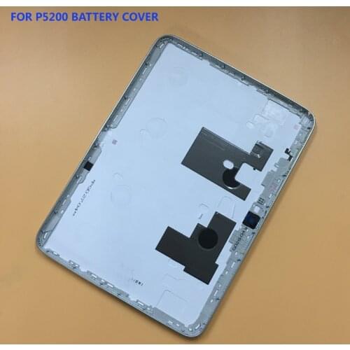 For Samsung Galaxy Tab 3 10.1 P5200 P5210 Back Battery Housing Cover Case Battery Door Cover with side button