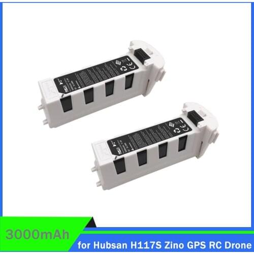 2pcs 11.4V 3000mah lipo battery for Hubsan H117S Zino brushless aerial camera quadcopter spare parts drone battery toy parts