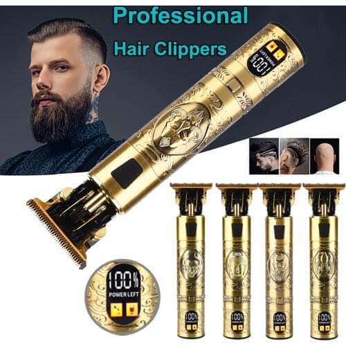 2021 Hair Clipper Electric Hair Trimmer For Men Professional Hair Cutting Machine Electric Barber Shaver Beard Trimmer For Men