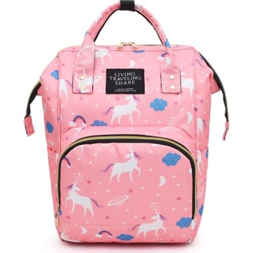 Nappy Backpack Mummy Large Capacity Nappy Bag Stroller Bag Mom Baby Multi-function Waterproof Warm Outdoor Travel Diaper Bags