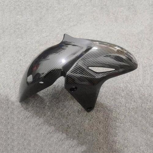 Motorcycle Fairing Front Fender Mudguard Cover Cowl Panel Fit For HONDA CBR500R 2013 2014 2015 Carbon fiber paint