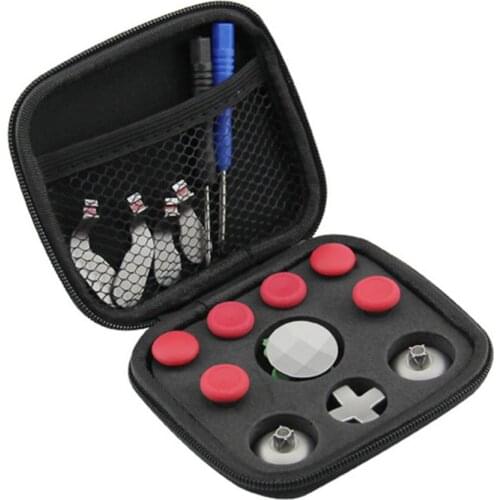 For Xbox One Elite Gamepad Replace D-pad Key Repair Part Kit Multi Color Full Set Joystick Caps For Elite Controller With Tool