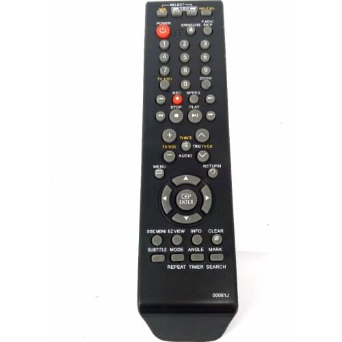 New Replace 00061J For Samsung DVD VCR Combo Remote Control DVD-V9700 DVD-V9800 Fernbedineung