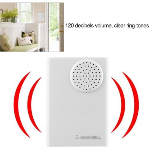 Wired Doorbell Chime for Office Home Security Access Control System 12V White