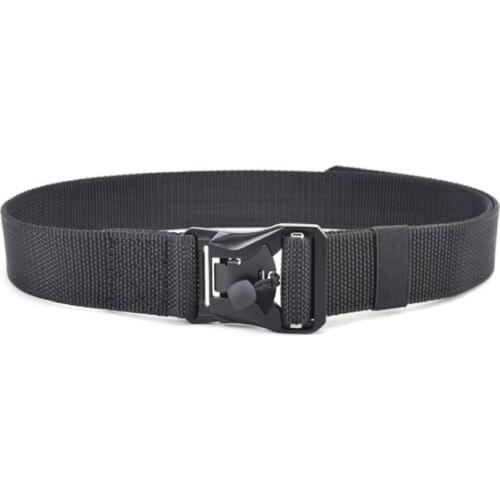 High Quality Durable Tactical Buckle Belts Quickly Release Magnet Nylon Belt For Men