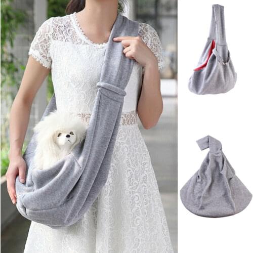 2019 New Style Pet Sling Carrier Bag Tote Shoulder Dog Puppy Purse Pouch Travel One Size New