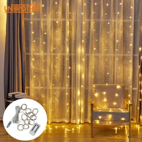 Светодиодные гирлянды с прозрачным проводом Unibrother China At AliExpress