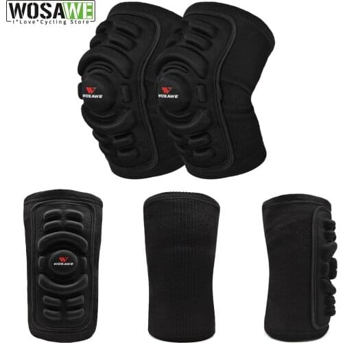 WOSAWE Elbow and Knee Pads Sports Safety Mountain Bike Cycling Protection Set Dancing Brace Support Elbow-Knee Protector