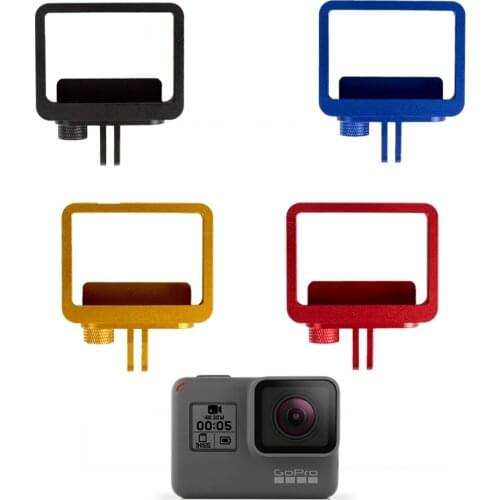 Aluminum Alloy Frame Border Protective Skeleton Housing /Case /Shell For GoPro Hero 5 6 7 Black Action Camera Accessories Metal