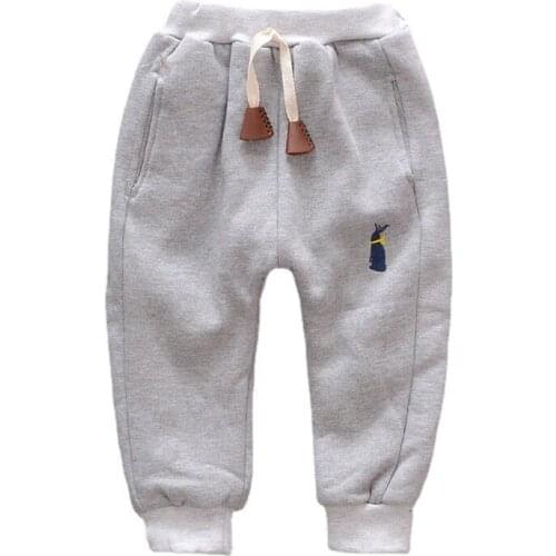 New Winter Children Pants Baby Girl Clothes Boys Cotton Trousers Toddler Casual Costume Fashion Infant Clothing Kids Sportswear