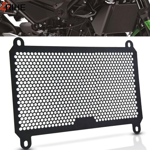 For Kawasaki Z400 2019-2020 Ninja 400 2018 2019 2020 Aluninum Motorcycle Radiator Grille Guard Protector Grill Cover Protection