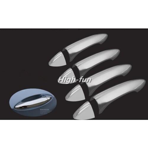 FUNDUOO For Chevrolet Cruze 2014 2015 New Chrome Car Door Handle Cover Trim Sticker Car Accessories Free Drop Shipping