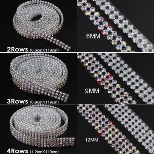 Hot sale Rhinestone mesh Silver SS8 crystalAB Aluminum glue base for garment Bags free shipping