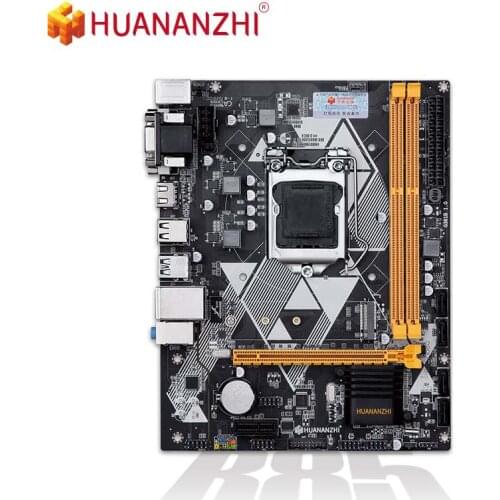 HUANANZHI B85 Motherboard M-ATX Intel LGA 1150 i3 i5 i7 E3 DDR3 1600MHz 16GB M.2 SATA3 USB3.0 VGA DVI HDMI-Compatible Mainboard