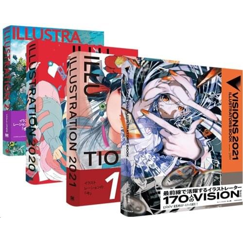 Japanese Anime Cartoon Original Character Illustration 2019-2021 Drawing Collection Yearbook Contemporary Gift for Friend