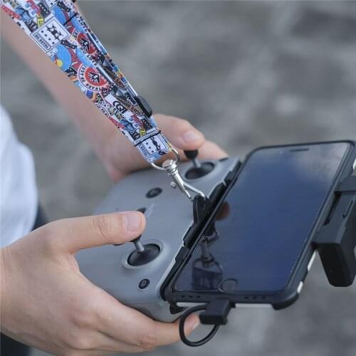 Used for DJI MAVIC AIR 2S/2 MINI 2 remote control graffiti lanyard neck sling hanging buckle