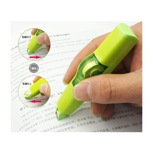3 colours PLUS correction tape simple style Corrector For School Stationery School Supply Papeleria