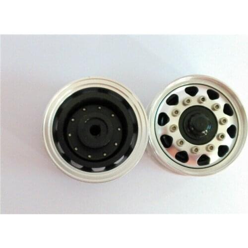 Red Front Wheel Hub B for 1/14 RC Diy TMY Tractor Truck TH01385-SMT4