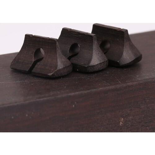 The Best 2 Piece Chinese Violin Bridge Erhu Ebony DIY Bridge 16 X 9 X 10 Mm