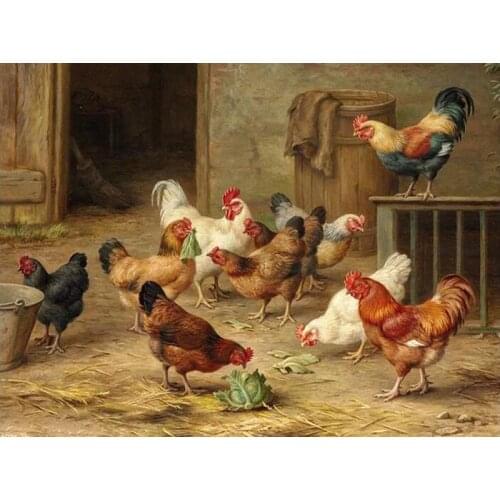 Mosaic diamond painting,diamond painting full,rooster,diamond embroidery rooster