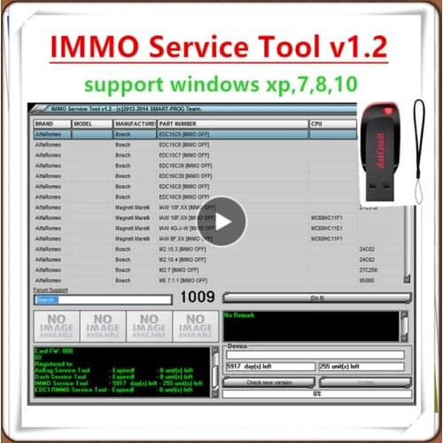 IMMO SERVICE TOOL PIN Code and Immo off V1.2 Full and cracked
