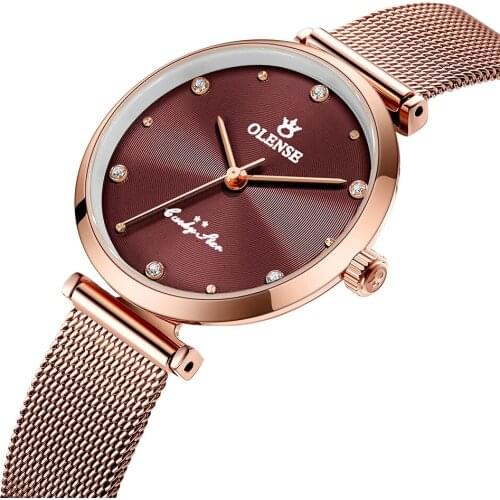 Olense Ladies Gold Watch