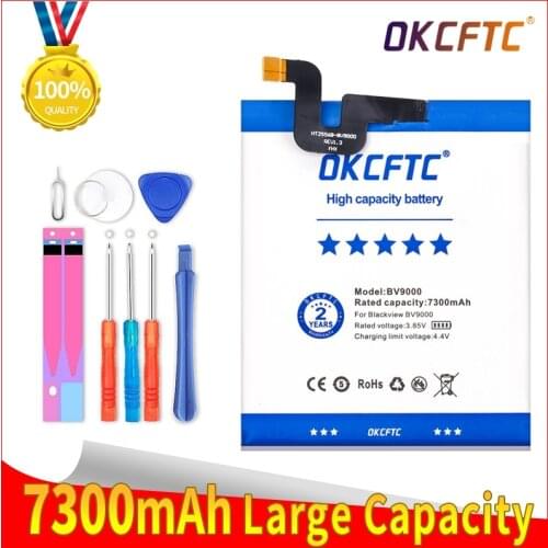 Original 7300mAh Battery For Blackview BV9000/ BV9000 Pro Mobile Phone In Stock Latest Production High Quality Battery