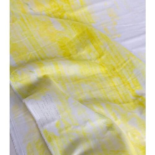 Half-Meter Japanese Nani Iro Soft Double Gauze Cotton Fabric After the rain C