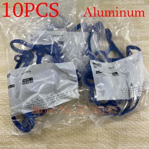 10PCS Engine Aluminum Valve Cover Gasket For Chevolet Aveo Daewoo Lanos Kalos 2000 - 2015 Buick Excelle 1.6L OEM# 96353002