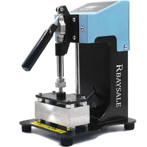 Rosin Heat Press Machine Manual 2000lbs Dual Heating Plates LCD Controller 300W for Herbal Plant Extract Shirt Heat Press Tools