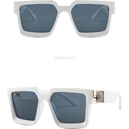 KAPELUS sunglasses Woman white casual glasses The designers same color changing mirror Outdoor sports sunglasses