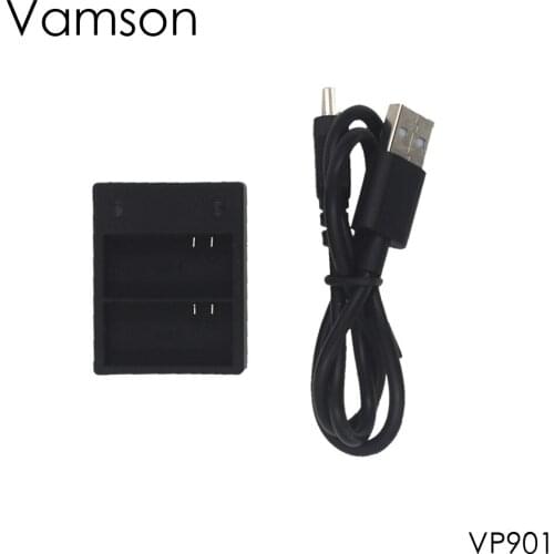 Vamson for Gopro AHDBT-302 for go pro hero 3 battery charger Dual charging interface