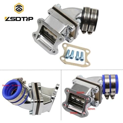 ZSDTRP Dio50 AF18/28/27 49cc 50cc High Performance Racing Intake Manifold Inlet Pipe for CX/ZX/SE/SK/SA50