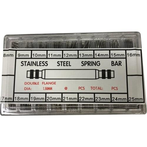 360PCS Quick Use Boxed Lugs Watch Band Spring Strap Link Pin Remover Set Stainless Watch Wrist Bands Repair Kit For Watch Maker