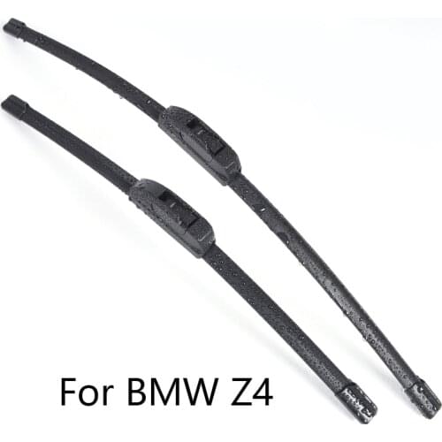 Car Windshield Wiper Blades for BMW Z4 E85 E89 form 2002 2003 2004 2005 2006 2007 2008 2009 to 2016 Car Windscreen wiper Rubber